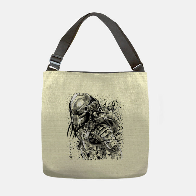 Hunter Ukiyo-e-none adjustable tote bag-albertocubatas