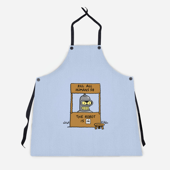 Bender Help-unisex kitchen apron-Barbadifuoco
