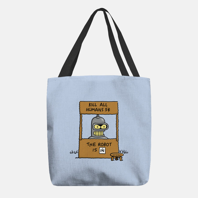 Bender Help-none basic tote bag-Barbadifuoco