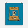 Bender Help-none matte poster-Barbadifuoco