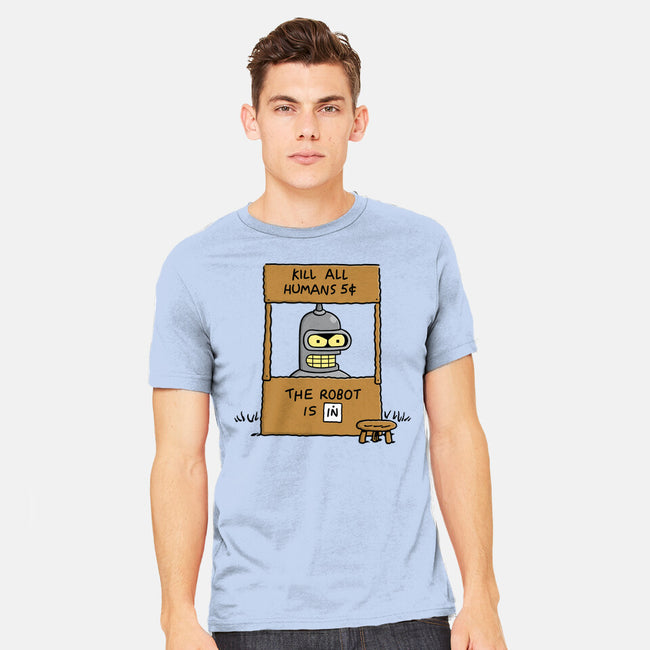 Bender Help-mens heavyweight tee-Barbadifuoco