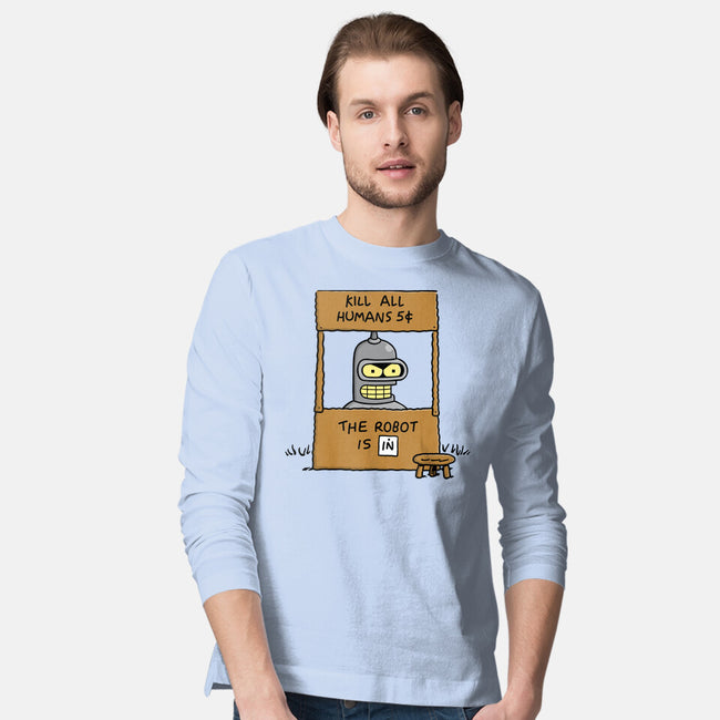 Bender Help-mens long sleeved tee-Barbadifuoco