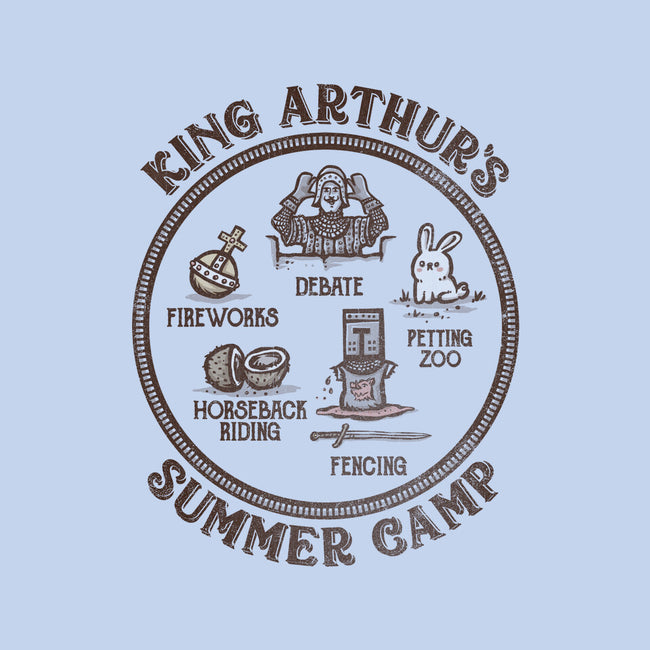 King Arthur's Summer Camp-womens fitted tee-kg07
