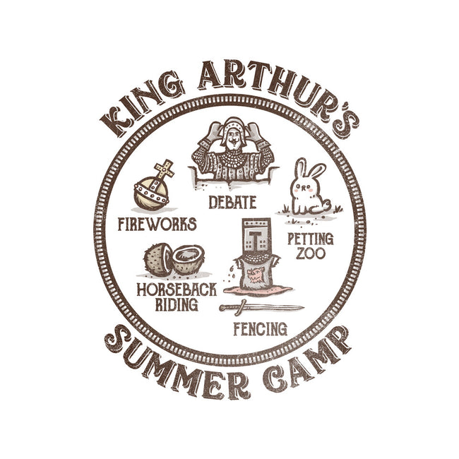King Arthur's Summer Camp-none polyester shower curtain-kg07