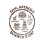 King Arthur's Summer Camp-womens v-neck tee-kg07