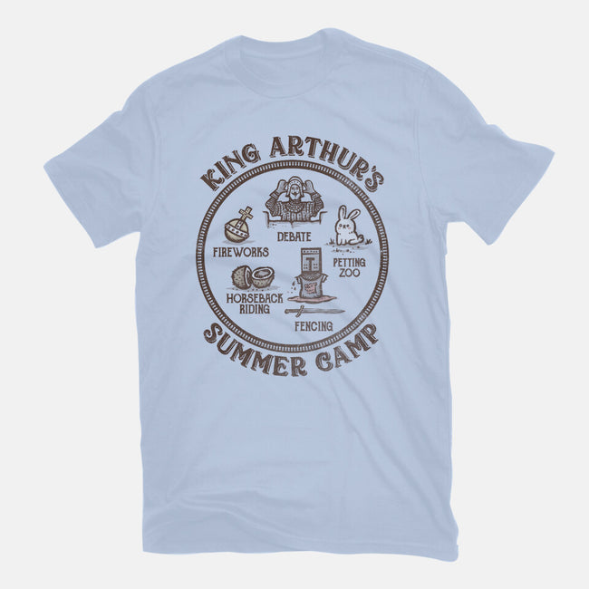 King Arthur's Summer Camp-womens basic tee-kg07