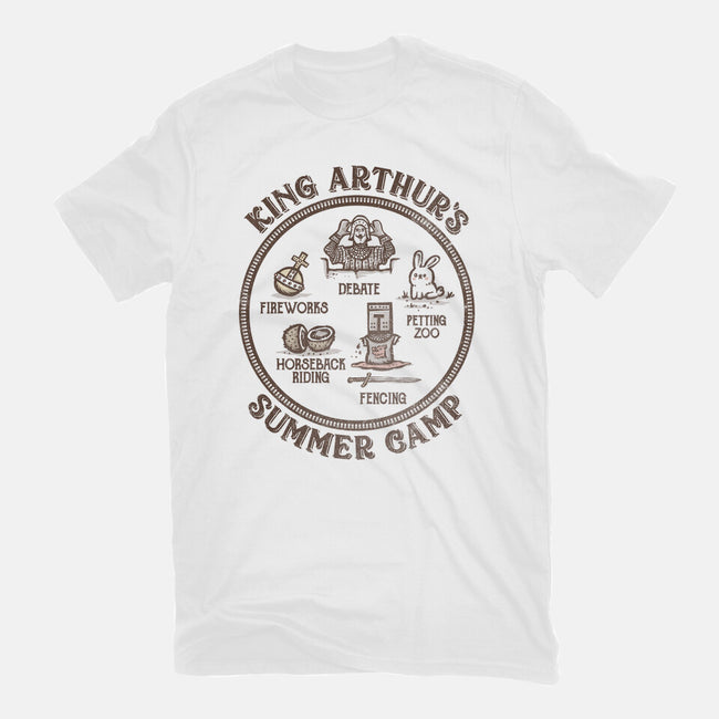 King Arthur's Summer Camp-womens basic tee-kg07
