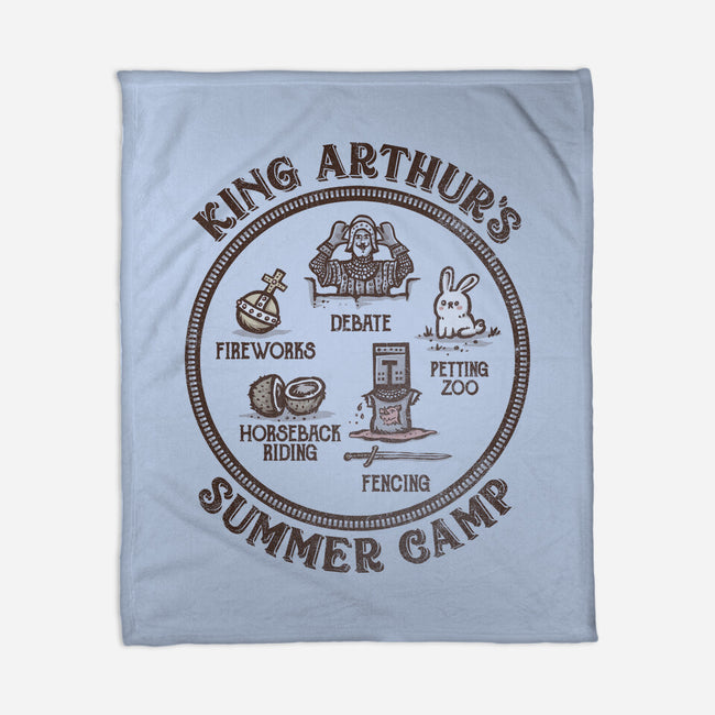 King Arthur's Summer Camp-none fleece blanket-kg07