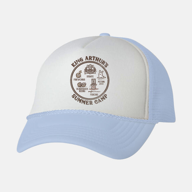 King Arthur's Summer Camp-unisex trucker hat-kg07