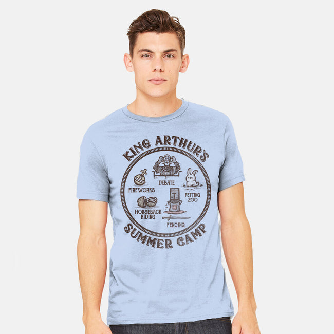 King Arthur's Summer Camp-mens heavyweight tee-kg07