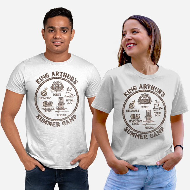 King Arthur's Summer Camp-unisex basic tee-kg07