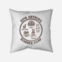 King Arthur's Summer Camp-none removable cover w insert throw pillow-kg07