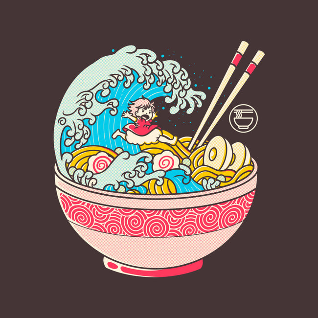 Anime Ramen-none beach towel-Eoli Studio