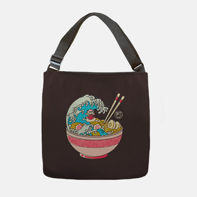 Anime Ramen-none adjustable tote bag-Eoli Studio