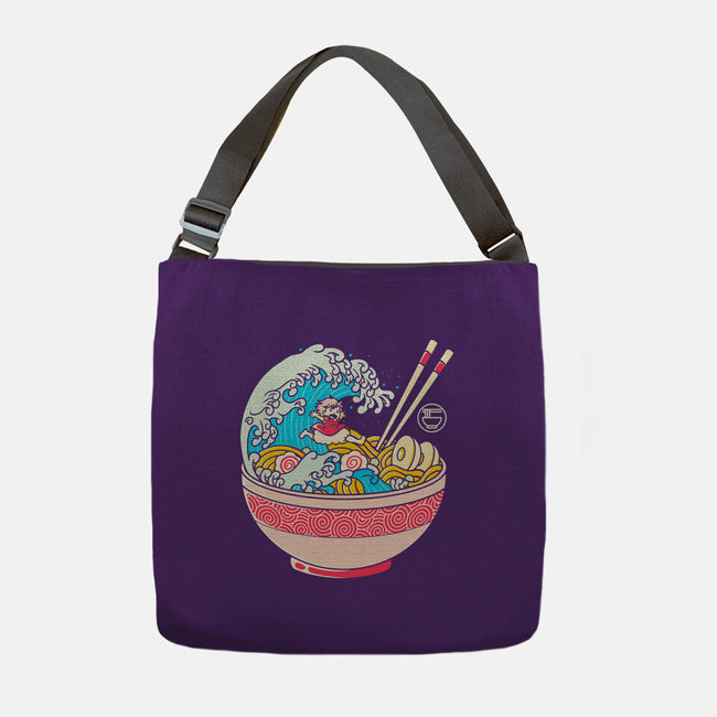 Anime Ramen-none adjustable tote bag-Eoli Studio