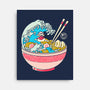 Anime Ramen-none stretched canvas-Eoli Studio