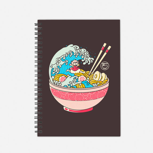 Anime Ramen-none dot grid notebook-Eoli Studio