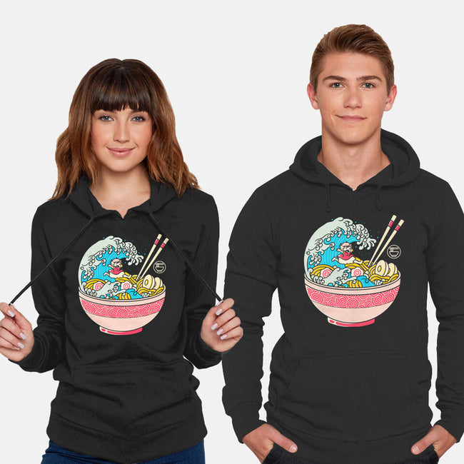 Anime Ramen-unisex pullover sweatshirt-Eoli Studio