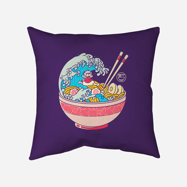 Anime Ramen-none removable cover w insert throw pillow-Eoli Studio