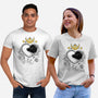 The Moon Cats-unisex basic tee-ellr