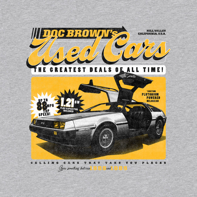 Doc Brown's Used Cars-baby basic onesie-zawitees