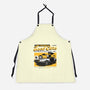 Doc Brown's Used Cars-unisex kitchen apron-zawitees