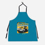 Doc Brown's Used Cars-unisex kitchen apron-zawitees