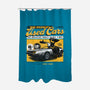 Doc Brown's Used Cars-none polyester shower curtain-zawitees