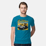 Doc Brown's Used Cars-mens premium tee-zawitees