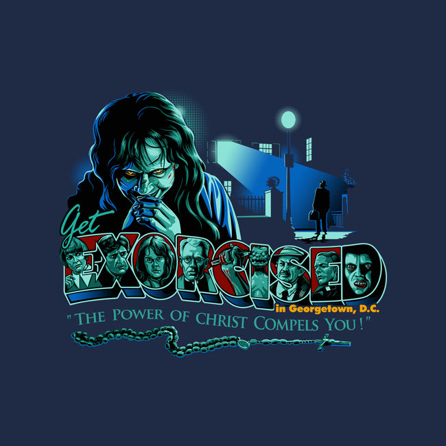 Get Exorcised In DC-womens fitted tee-goodidearyan