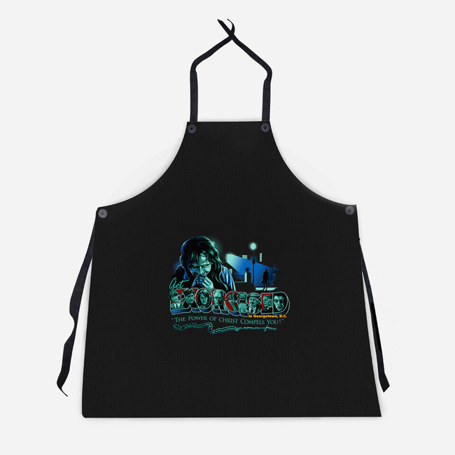 Get Exorcised In DC-unisex kitchen apron-goodidearyan