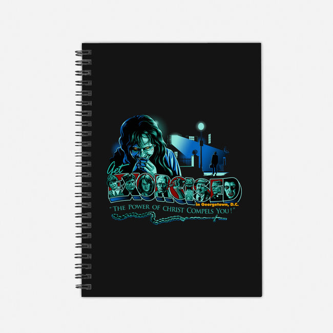 Get Exorcised In DC-none dot grid notebook-goodidearyan