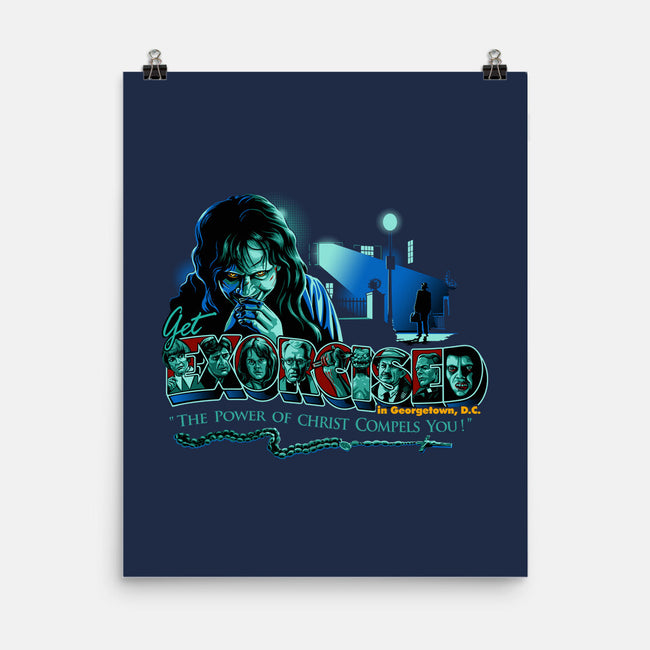 Get Exorcised In DC-none matte poster-goodidearyan