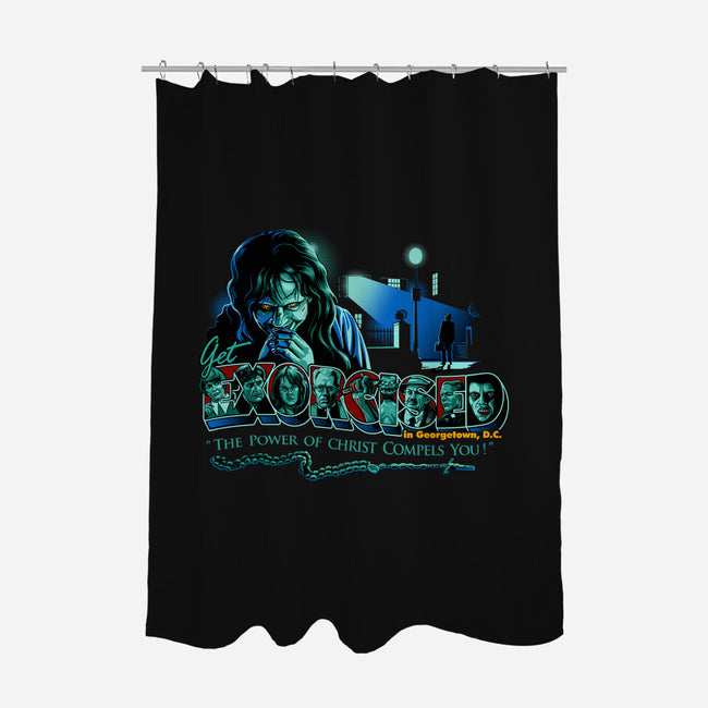 Get Exorcised In DC-none polyester shower curtain-goodidearyan