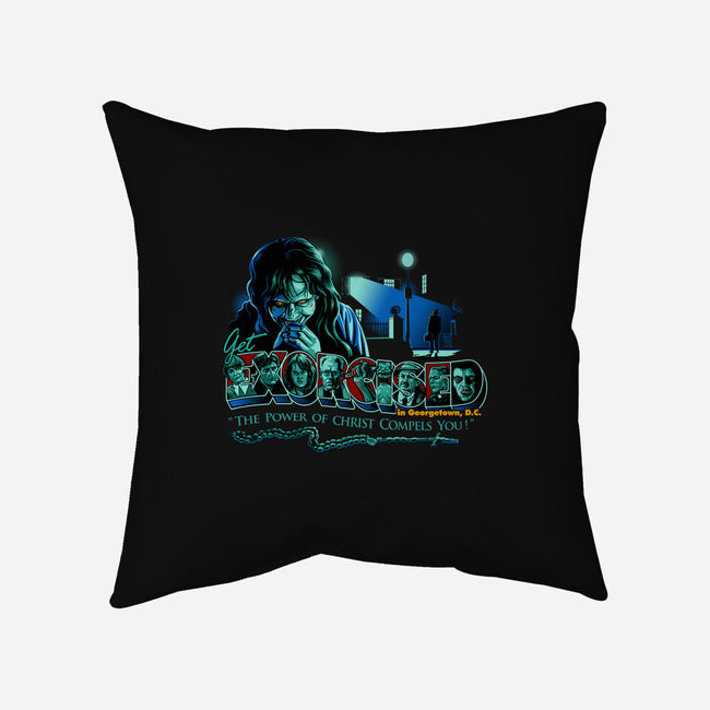 Get Exorcised In DC-none removable cover w insert throw pillow-goodidearyan