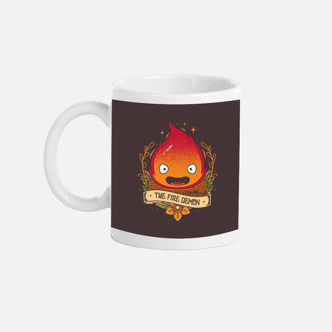 Fire Demon-none mug drinkware-Alundrart