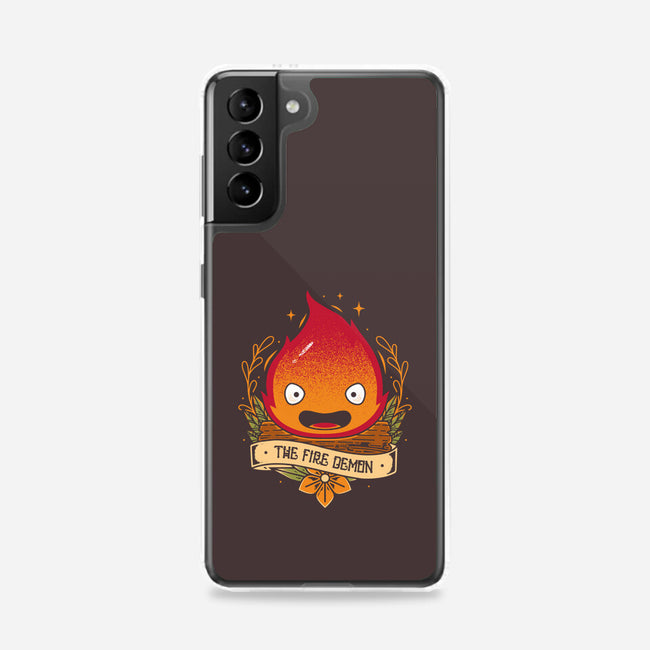 Fire Demon-samsung snap phone case-Alundrart