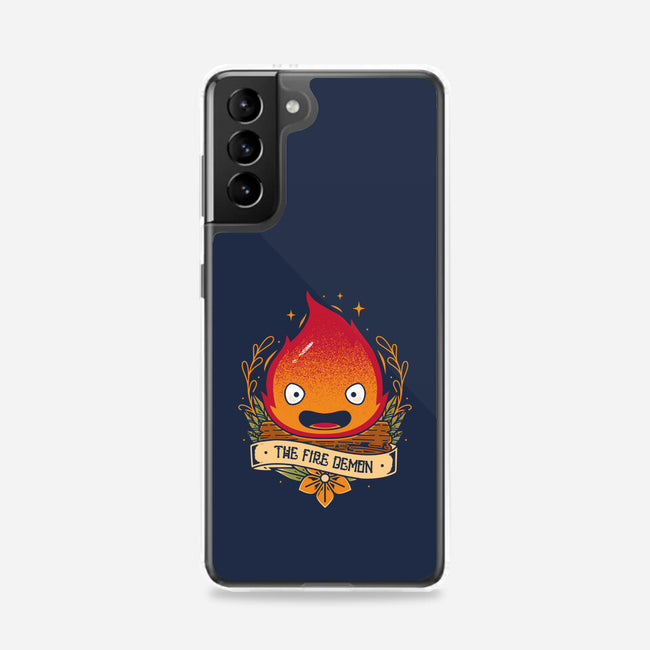 Fire Demon-samsung snap phone case-Alundrart