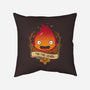 Fire Demon-none removable cover w insert throw pillow-Alundrart