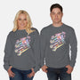 Mutant Wars-unisex crew neck sweatshirt-naomori