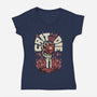 Crit Or Die-womens v-neck tee-Studio Mootant