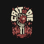 Crit Or Die-none removable cover w insert throw pillow-Studio Mootant