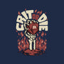 Crit Or Die-none removable cover w insert throw pillow-Studio Mootant
