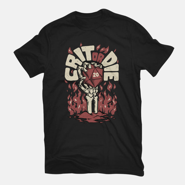Crit Or Die-mens premium tee-Studio Mootant