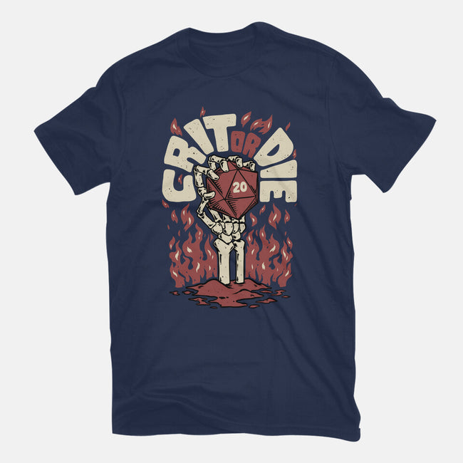 Crit Or Die-mens premium tee-Studio Mootant