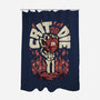 Crit Or Die-none polyester shower curtain-Studio Mootant