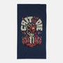 Crit Or Die-none beach towel-Studio Mootant