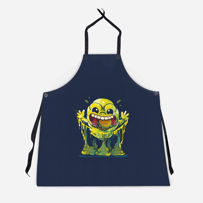 Splatter Ghost-unisex kitchen apron-Vallina84