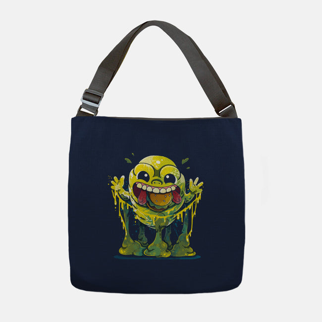 Splatter Ghost-none adjustable tote bag-Vallina84