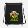 Splatter Ghost-none drawstring bag-Vallina84